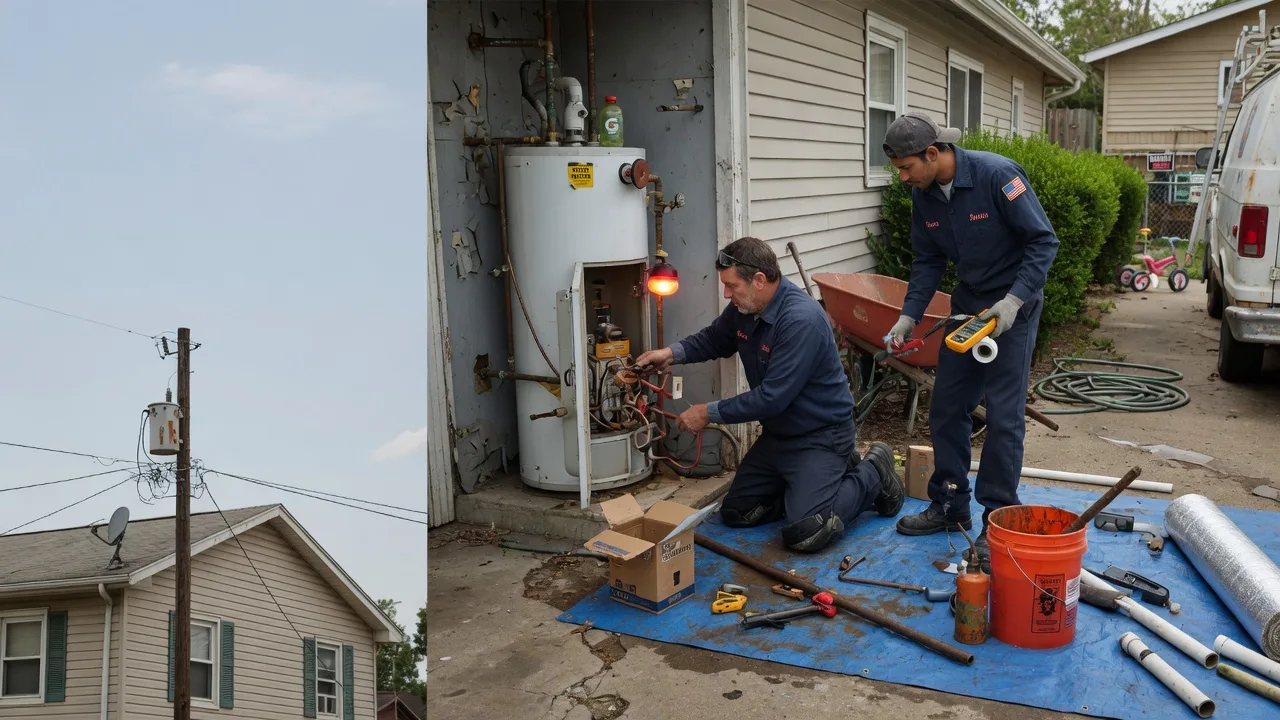 Leak Detection in Le Claire, IA near me